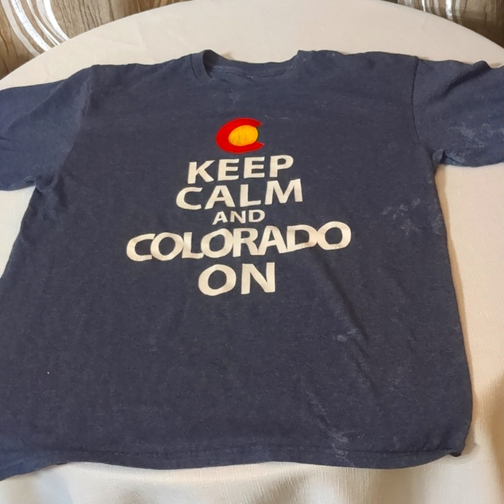 Blue Colorado T-shirt sz s